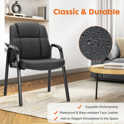 JHK Leather Waiting Room Chairs