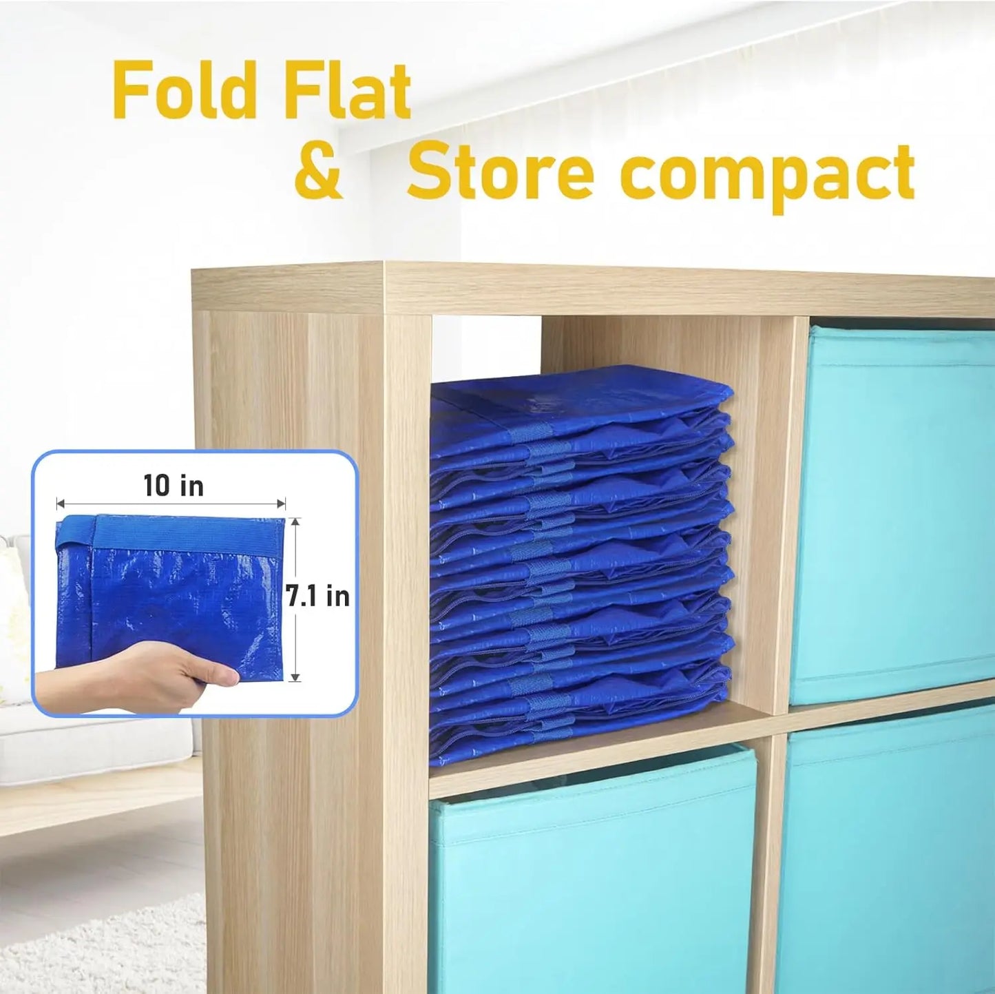 6 Pack Extra Large Moving Bags Heavy Duty