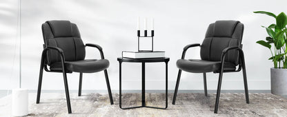 JHK Leather Waiting Room Chairs