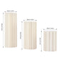 3Pcs Foldable Cardboard Flower Stands (40+60+80cm)