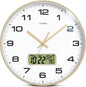 TIMESS Calendar Wall Clock,3 Sizes 4 Colors Optional