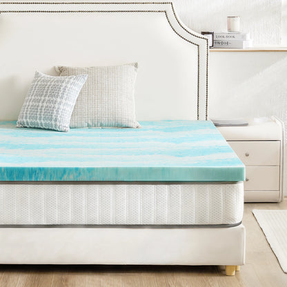 JHK 2-3 Inch Memory Foam Mattress