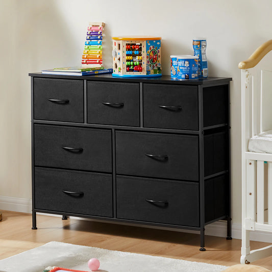 JHK Desser For Bedroom With 7 Fabric Drawers