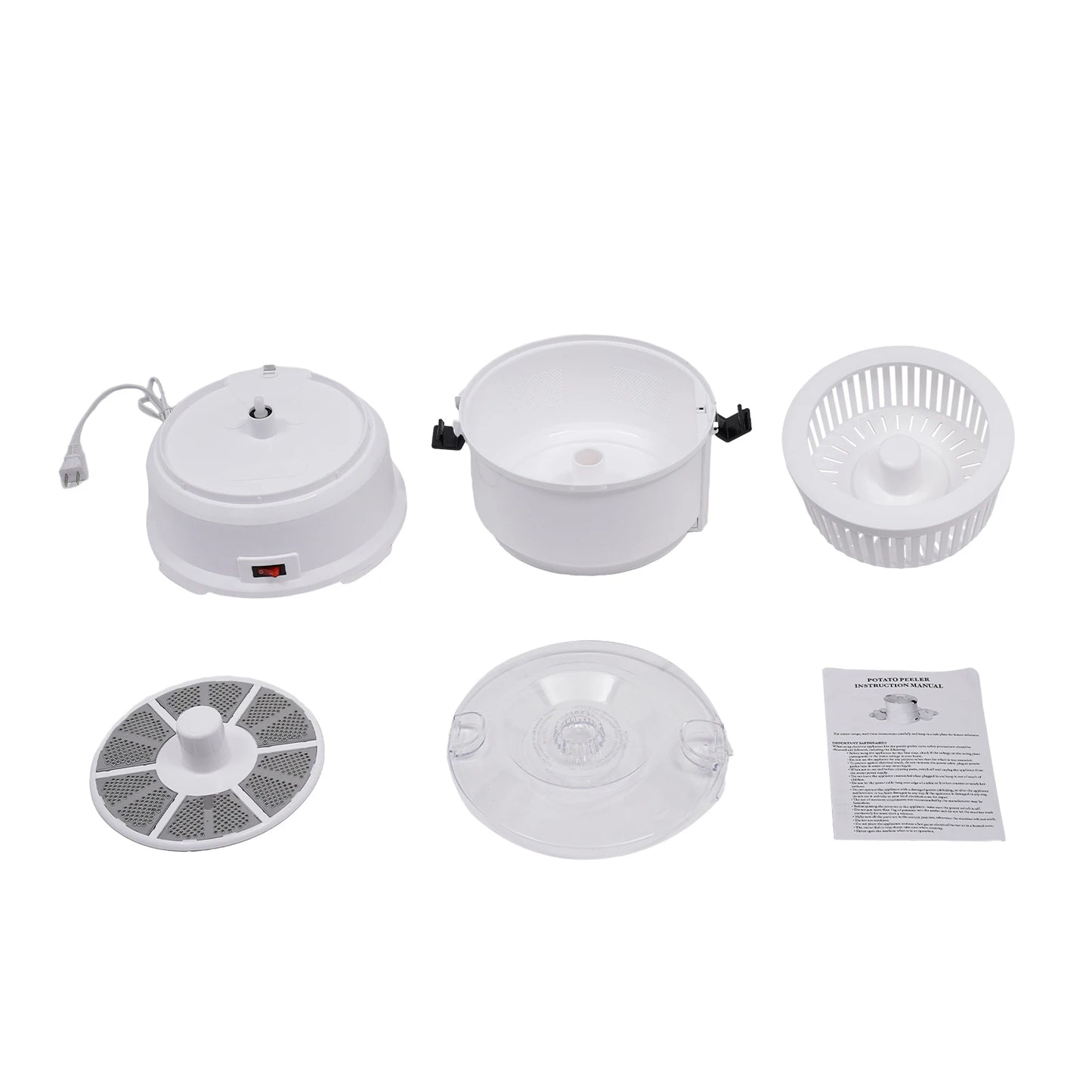 85W Electric Potato Peeler One-button Drive