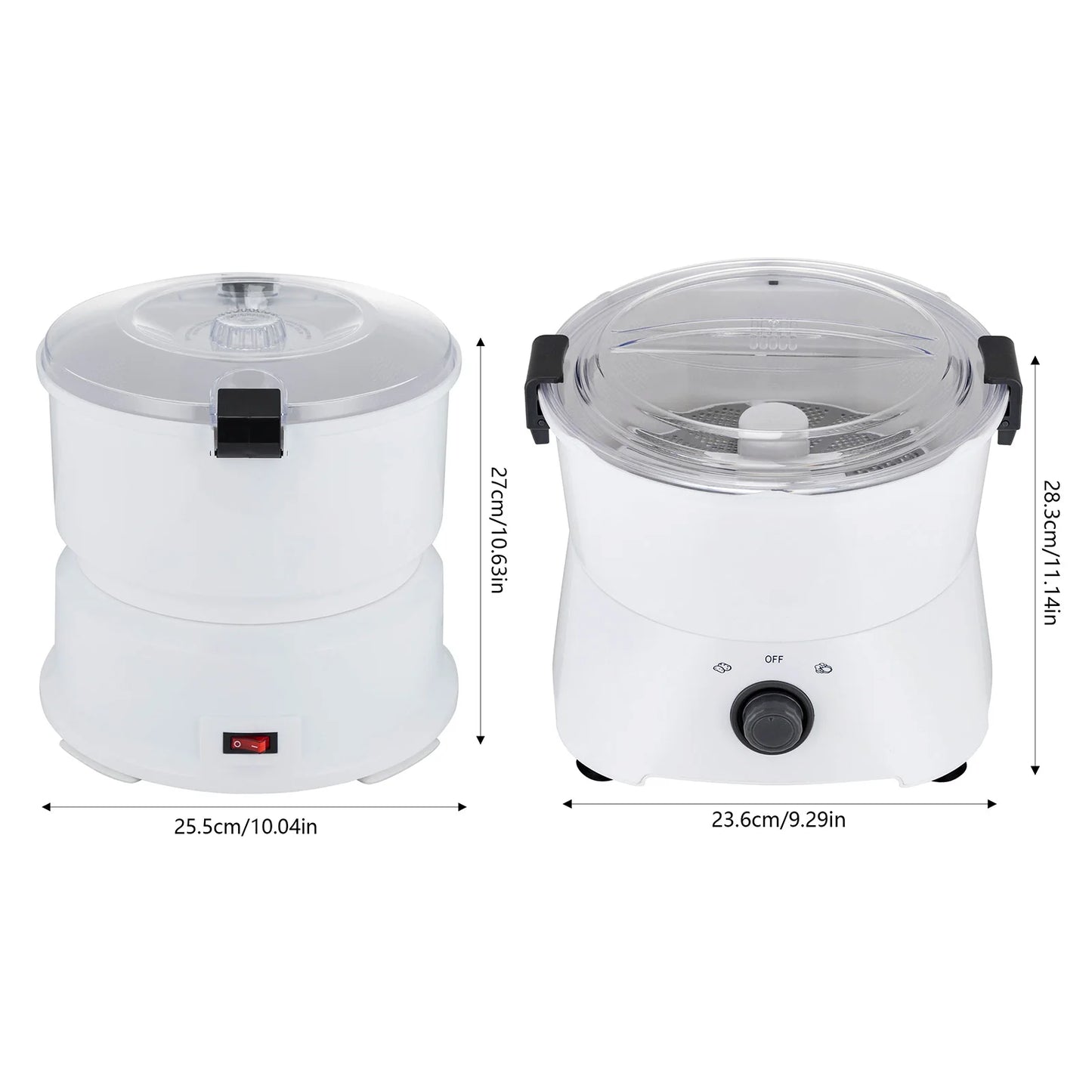85W Electric Potato Peeler One-button Drive