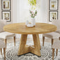Tribesigns Round Dining Table for 4, 47 Inch