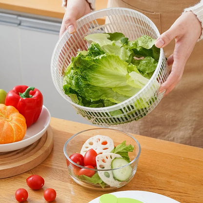 Salad Spinner with Fruit, Lettuce Drain Basket