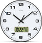 TIMESS Calendar Wall Clock,3 Sizes 4 Colors Optional