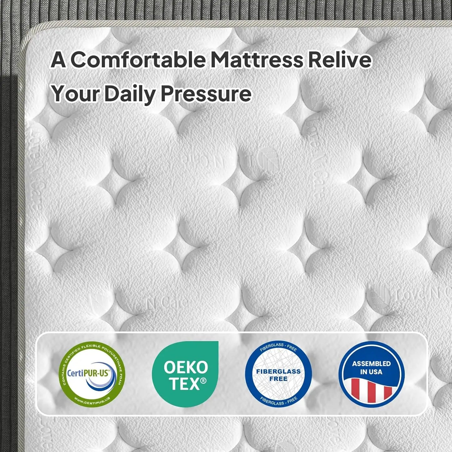 BedStory 14'' Full/King/Queen Size Mattress