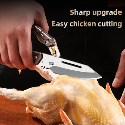 Heavy Duty Poultry Shears - Meat Cutting