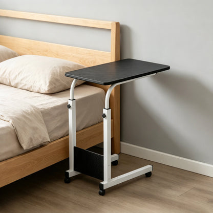 Portable Height Adjustable Rolling Laptop Cart