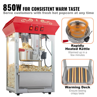 SucceBuy 8/12Oz Electric Popcorn Maker