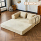 79'' Boneless Couch Foldable Convertible Futon