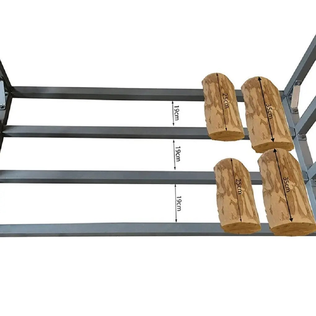 Heavy Duty Outdoor Firewood Storage Log Rack