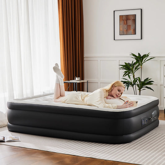 JHK Queen Twin Size Air Mattress Blow Up